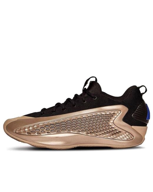 Adidas Black Ae 1 Low 'Champagne Metallic' for men
