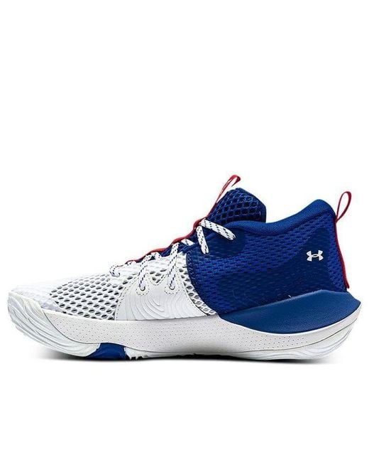 Under Armour Blue Embiid One 'Brotherly Love' for men