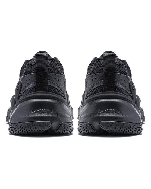 Li-ning Black Sports Life Collection Lifestyle Shoes for men