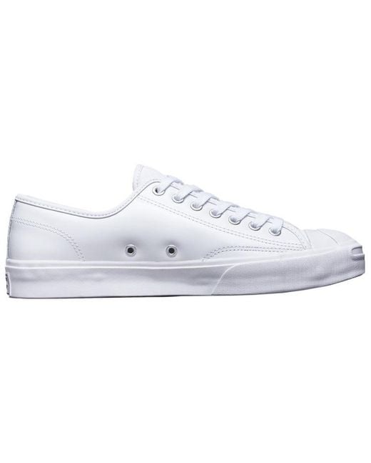 Converse White Jack Purcell Low for men