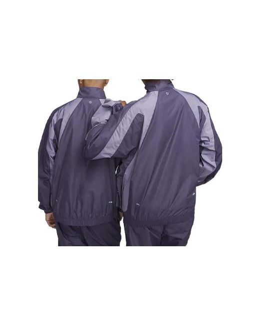 Nike Blue X Nocta Drake Cobalt Track Jacket Asia Sizing 'Dark Raisin' for men
