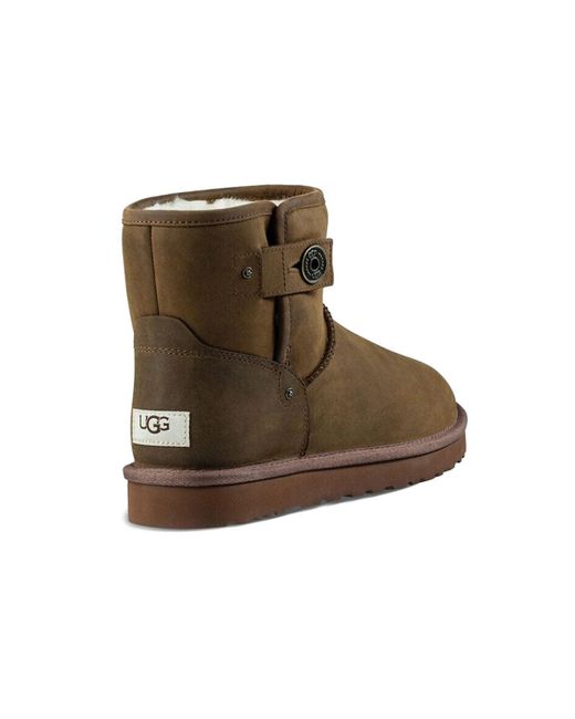 Ugg Brown M Beni Fleece Lined Snow Boots for men