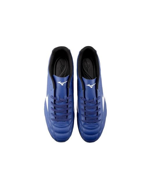 Mizuno Blue Potrero Wide Ag Training Soccer Cleats for men