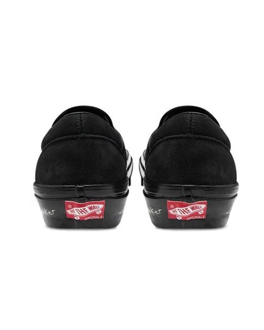 Vans Black Raised By Wolves X Og Classic Slip-On Lx Wall' for men