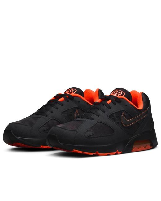 Nike Black Air Max 180 Hyper Crimson' for men