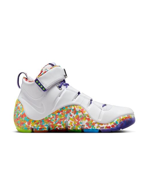 Nike White Lebron 4 'Fruity Pebbles' for men