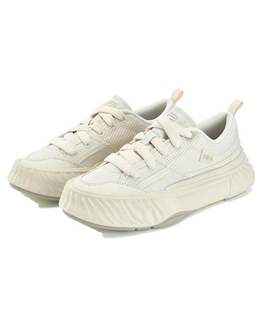Fila White (Wmns) Fosso Vintage Canvas Shoes
