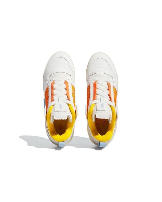 Adidas Yellow Originals Forum Mod Low Shoes 'Cloud Crew' for men