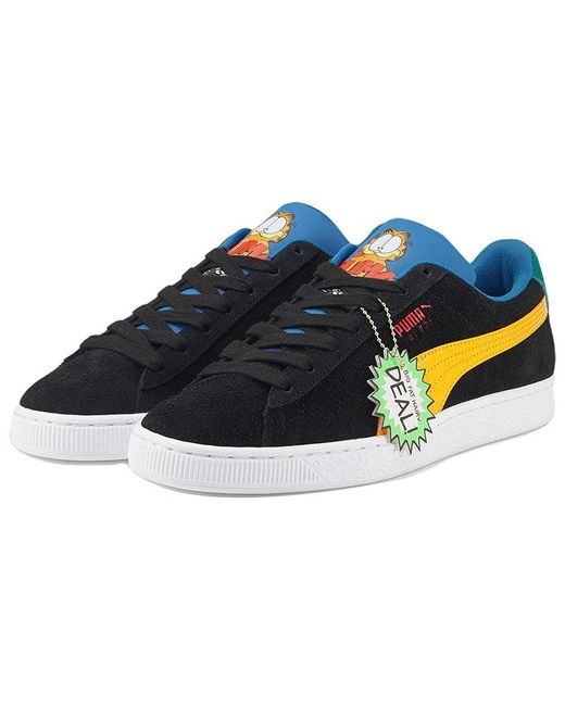 PUMA Blue Garfield X Suede 'Hungry Garfield' for men