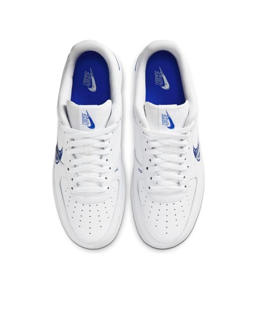 Nike Blue Air Force 1 Low 'Sketch' for men