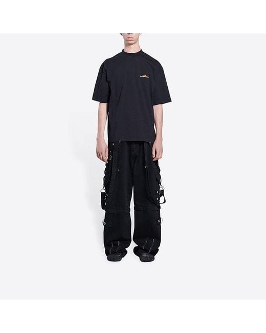 Balenciaga Blue Year Of The Tiger Hoodie Medium Fit for men