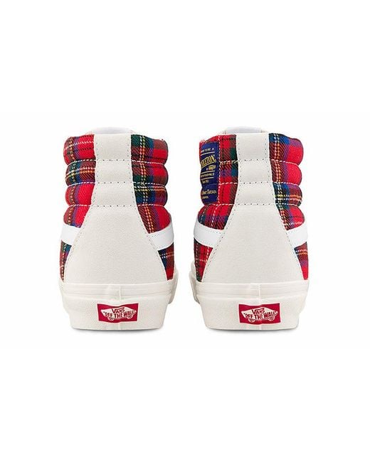 Vans Red Pendleton X Style 38 Sneakers for men