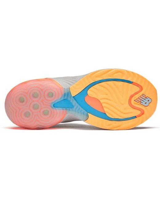New Balance Blue Fuelcell Rebel Tr 'Light Aluminum Vibrant' for men