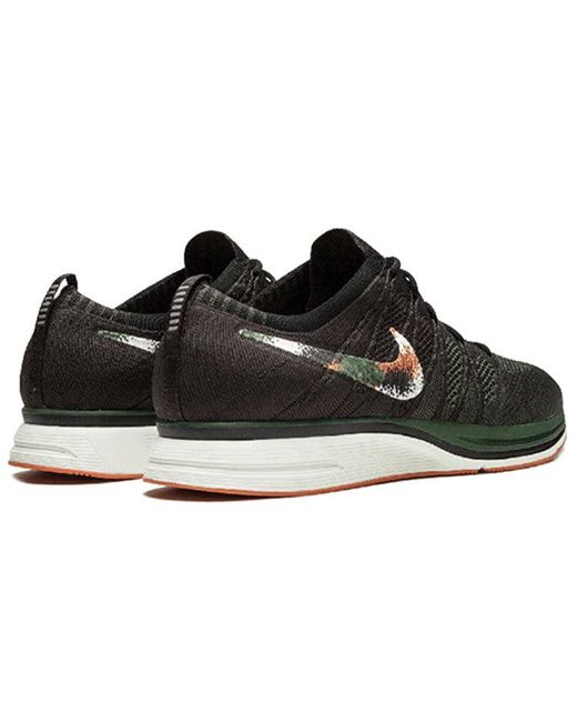 Nike Black Flyknit Trainer 'Dark' for men