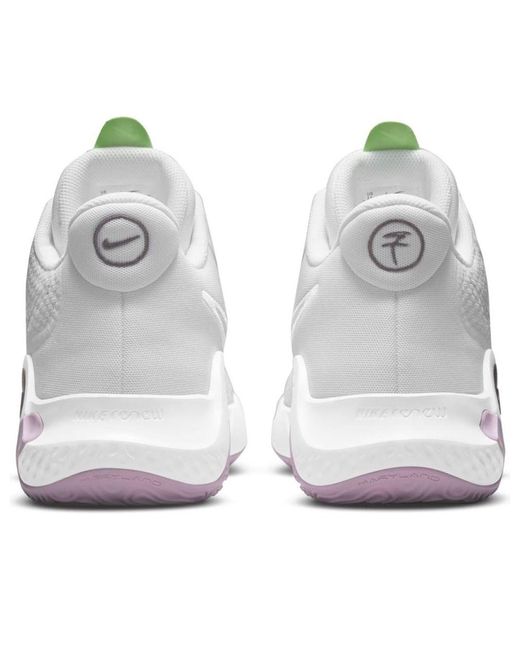 Nike White Kd Trey 5 Ix Ep for men