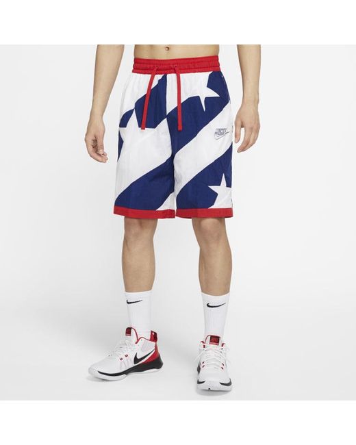 Nike Blue Dri-Fit Throwback Usa for men