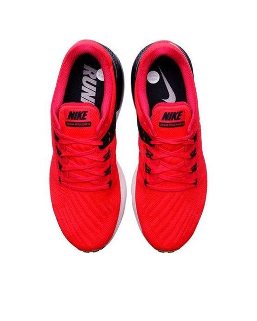 Nike Red Air Zoom Structure 22 Orbit' for men