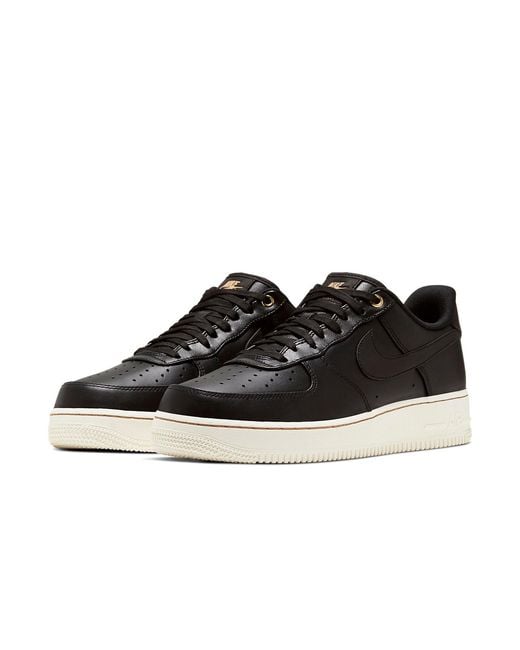Nike Black Air Force 1 Premium Pack' for men