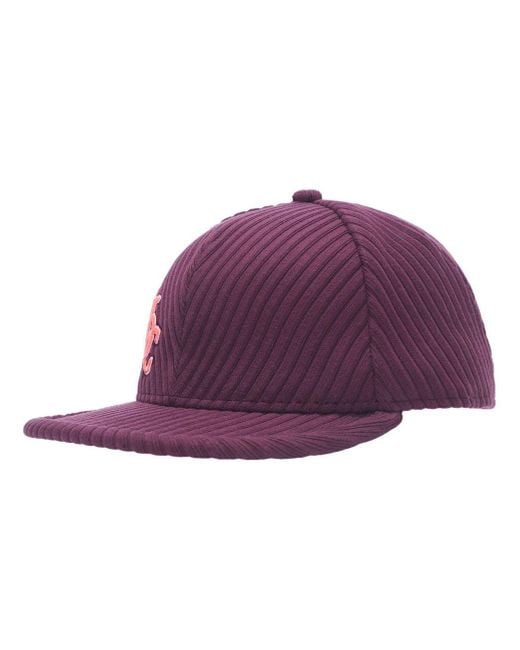Li-ning Purple Embroidery Logo Baseball Cap