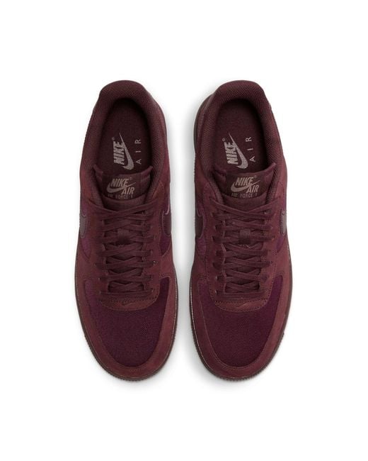 Nike Brown Air Force 1 '07 Low Crush' for men