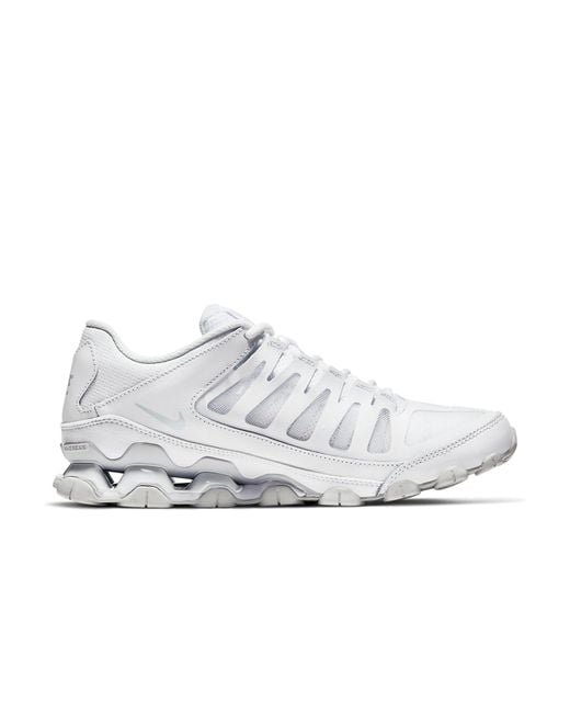 Nike White Reax 8 Tr Pure Platinum' for men