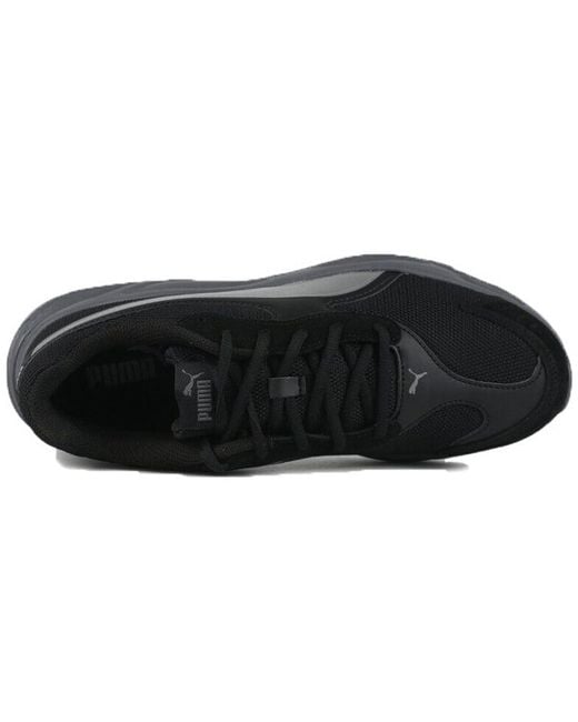 PUMA Black 90S Runner Sd Castlerock' for men
