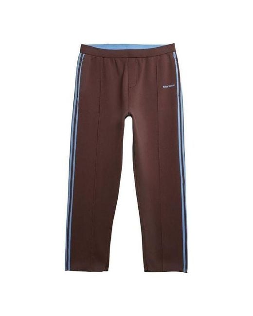Adidas Brown X Wales Bonner Knit Track Pant 'Mystery' for men