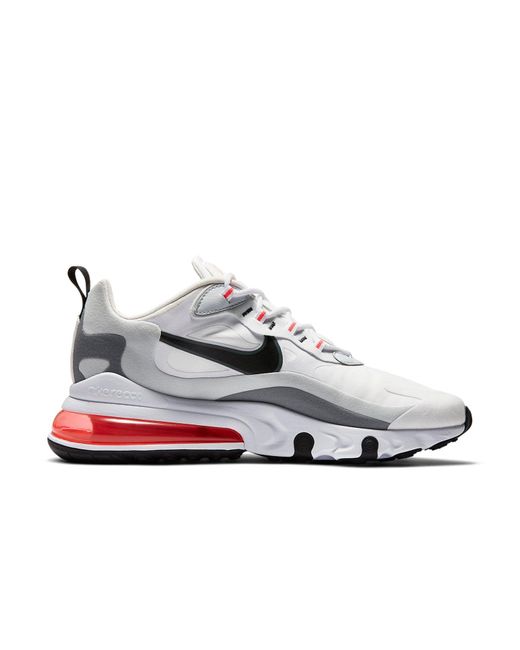 Nike White Air Max 270 React Crimson' for men