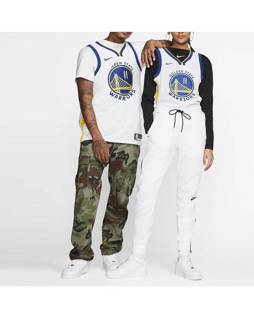 Nike Blue Golden State Warriors Association Edition Dri-Fit Nba Swingman Jersey for men