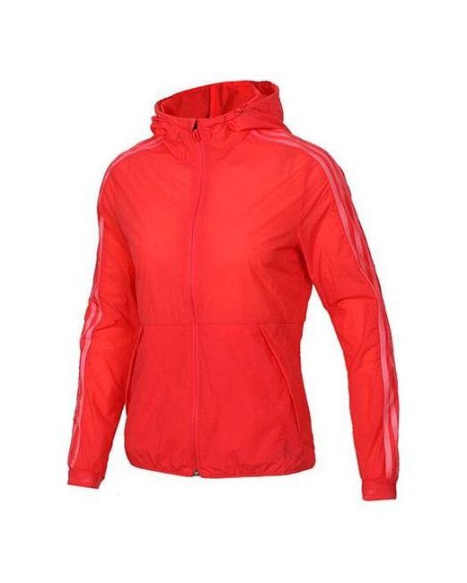 Adidas Red (Wmns) Sports Stylish Jacket