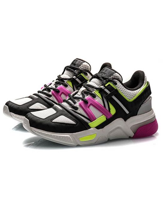 Li-ning Green (Wmns) Light Classic Leisure Low Neon'