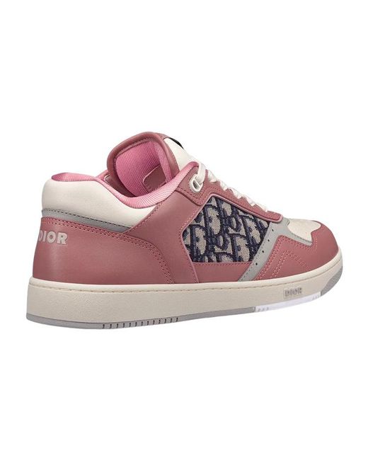 Dior Pink B27 Low-top Sneakers Shoes for men