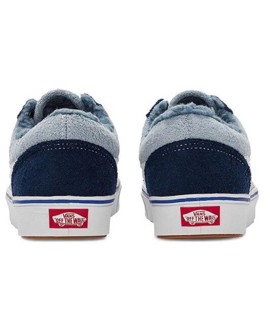 Vans Blue Comfycush Old Skool Denim' for men