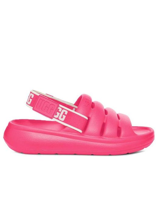 Ugg Pink (Wmns) Sport Yeah Slide 'Taffy'