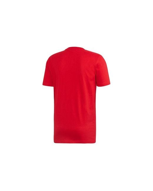 Adidas Red Must Haves Badge Of Sport T-shirt for men