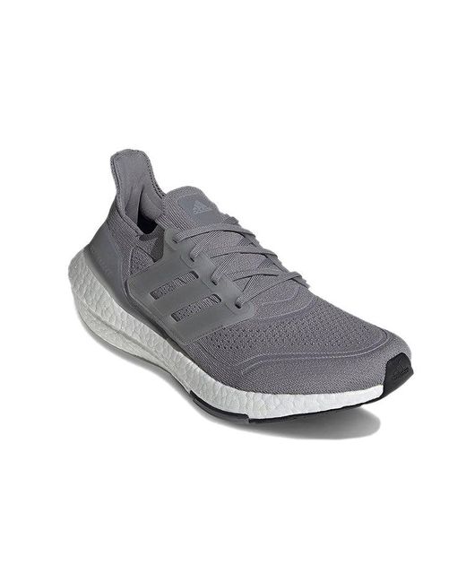 Adidas Gray Ultraboost 21 for men