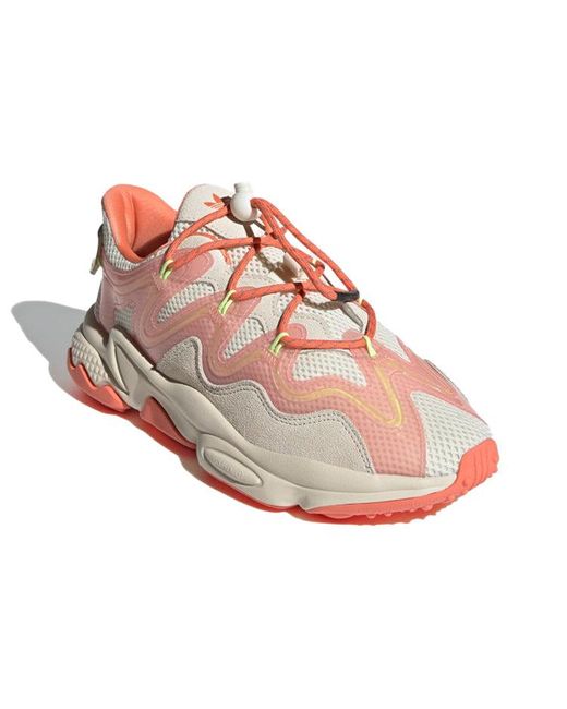 adidas Wmns Ozweego Plus Cream Semi Coral in Pink Lyst UK