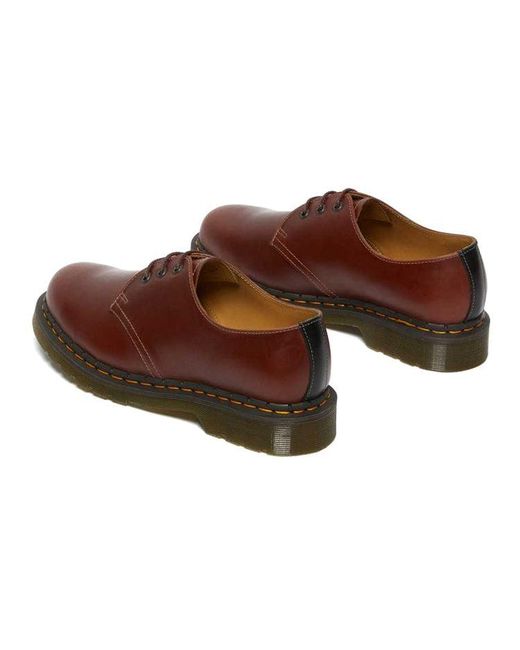 Dr. Martens Brown Dr.Martens 1461 Abruzzo Leather Shoes for men