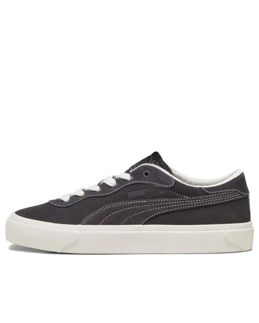 PUMA Gray Capri Royale Suede 'Dark' for men