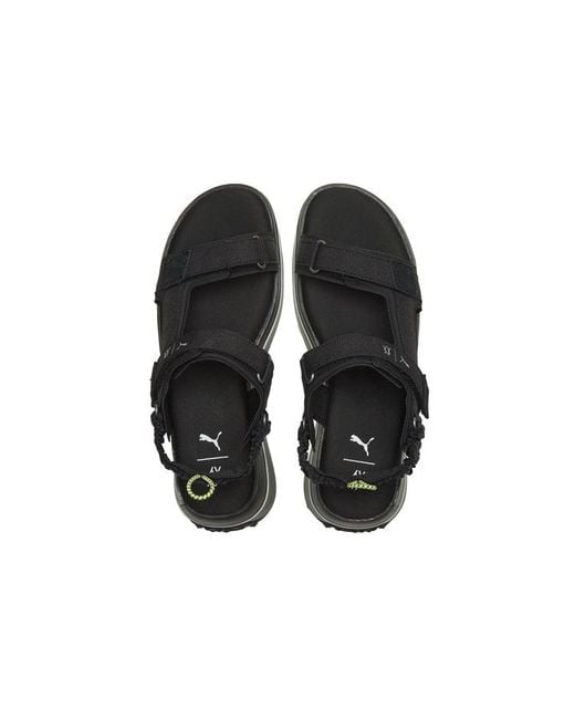 PUMA Black (Wmns) Liu Wen X Future Rider Sandals 'Fluorescent Braid