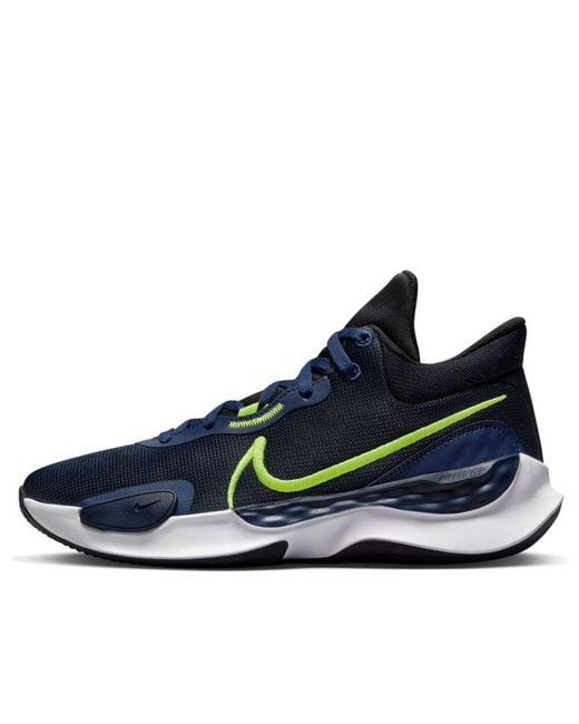 Nike Blue Renew Elevate 3 Volt' for men