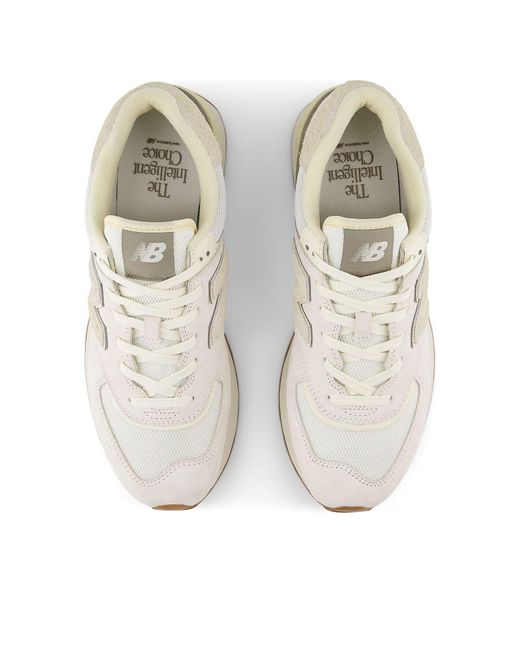 New Balance White 574 Legacy 'Sea Salt' for men