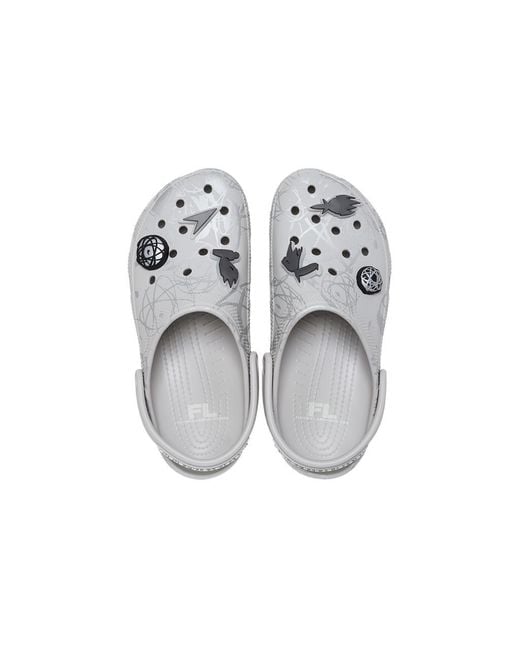 CROCSTM White X Futura Laboratories Classic Clog 'Pearl' for men