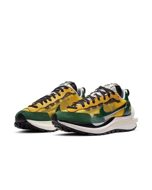 Nike Yellow X Sacai Vaporwaffle 'Tour' for men