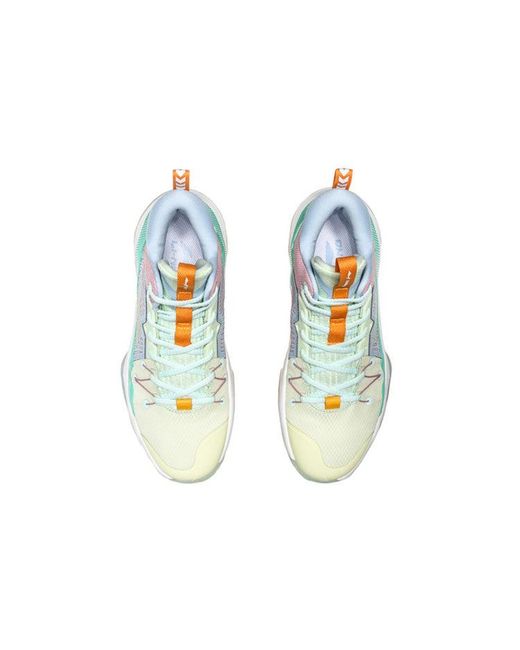 Li-ning Blue Li-Ning Green/Beige for men