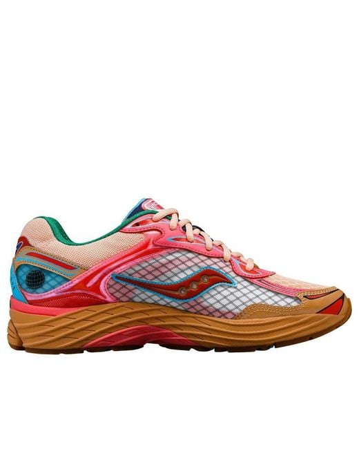 Saucony Red X Jae Tips Progrid Omni 9 'To Do List Tan' for men