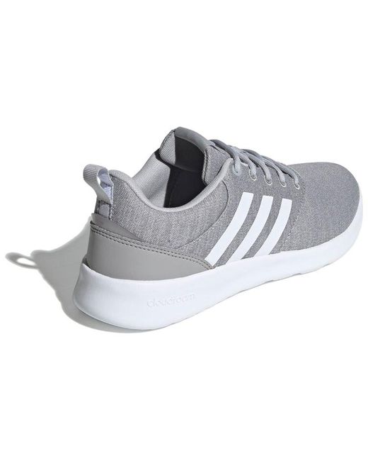 Adidas White (Wmns) Qt Racer 2.0 'Light Granite'