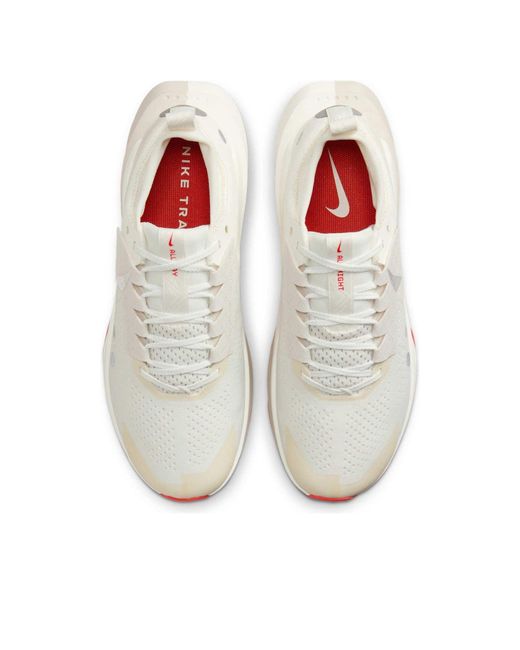Nike White Zoomx Zegama Trail 2 'Sail Picante' for men