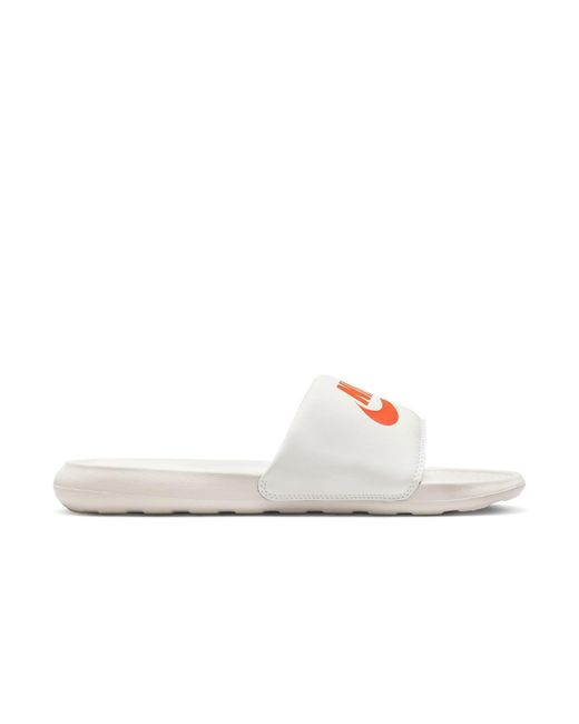 Nike White Victori One Slide 'Sail Safety' for men