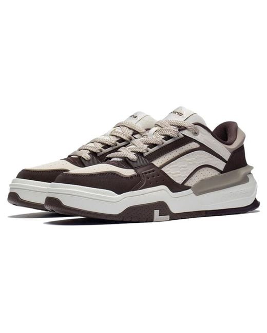 Li-ning White Ag Skate Shoes for men